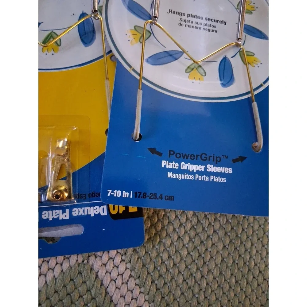 7 Plate Wall Hanger Sets Deluxe for 7-10 
